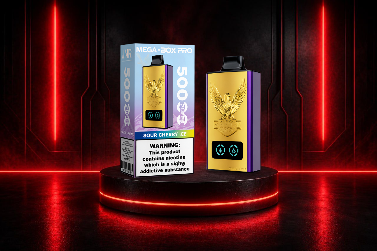JNR MegaBox Pro - jednorazowy e-papieros 55000 Züge top sprzedaż